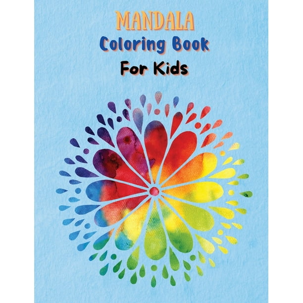 Mandala Coloring Book For Kids Amazing Coloring Pages Of Mandala For Kids Girls And Boys Coloring
