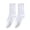 White, variant on comerut 1 Pair Unisex Socks Thickened Elastic Anti-slip Mid-tube Solid Color Floor Socks Warm Soft No Ddor Sweat Absorption Lady Winter Socks