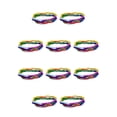 thumbnail image 1 of Qarigey Cuentas Cadena de cintura Estilo simple Ropa elegante Cintura Decoración Verano Playa al aire libre Vestidor Cadenas para el vientre tipo 20 10piezas, 1 of 6