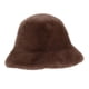 thumbnail image 2 of Sombrero de pescador de invierno para mujer, ideal para caminar, pescar, ir de compras al libre, regalo de cumpleaños marrón, 2 of 8