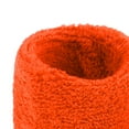 thumbnail image 3 of 2 uds baloncesto tenis Unisex sudor muñequera muñequeras muñequeras, naranja Cola Pulsera al aire libre, 3 of 7