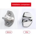 thumbnail image 5 of SHAR Ensemble de 4 Couvre-Portes Compatibles avec Tesla Model 3 Model Y Model S Model X, Argent, 5 of 5