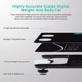 thumbnail image 5 of Digital Bathroom Scale for Body Weight,Bluetooth Smart Weighing Scale,Professional BMI  Highly Accurate Digital Weighing Machine(Batteries Not Included), 5 of 7