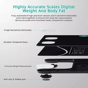 Digital Bathroom Scale for Body Weight,Bluetooth Smart Weighing Scale,Professional BMI Highly Accurate Digital Weighing Machine(Batteries Not Included)