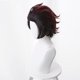 thumbnail image 2 of Peluca Cosplay Anime, Peluca Demon Slaye, Redecilla Gratis, Para Halloween, Fiesta, Carnaval, Vida Nocturna, Conciertos, Bodas, Regalo de Cumpleaños, 2 of 5