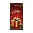 thumbnail image 2 of Cortina Navideña para Puerta con Diseño de Papá Noel | Cortina de Poliéster de 89 X 183 Cm | Fácil Instalación para Puertas, Paredes y Mesas | Decoración para Fiestas Navideñas - 1 Unidad, 2 of 6
