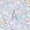 Blue A, variant on Feelyou Cute Unicorn L Initial Twin Comforter Sets for Kids, Cartoon Monogram Bedding Set, Blue Multicolor, Colorful Stars Reversible, 2pcs