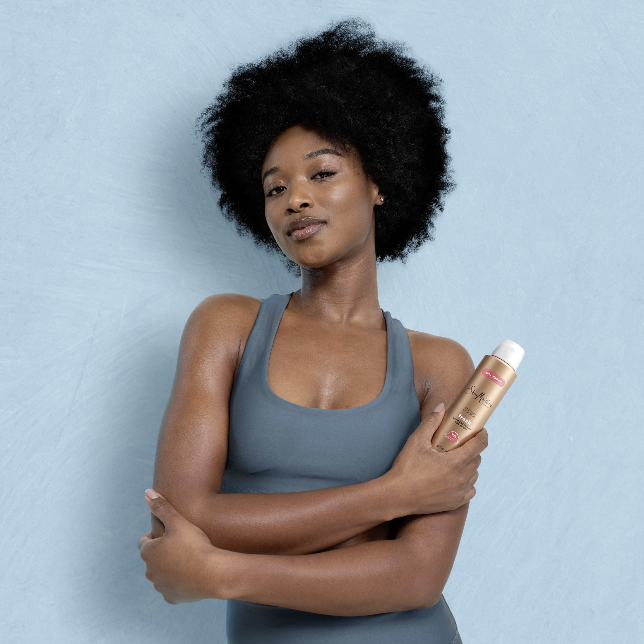 SheaMoisture Antiperspirant Dry Spray For 72HR Sweat & Odor Protection Fresh, 3.8oz.