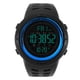 thumbnail image 1 of Reloj digital, reloj deportivo con parte trasera digital para hombre, reloj con luz trasera, funcionalidad inteligente, 1 of 8