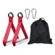 thumbnail image 4 of Asas de ejercicio antideslizantes para poleas de máquinas de cable, gimnasio en casa y levantamiento de pesas rojo, 4 of 8
