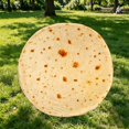 thumbnail image 4 of XINGAG Novelty Tortilla Wrap Shaped Blanket, Funny Realistic Food Warm Throw Blanket, Soft Cozy Blanket for Sofa Bed, Unique Gift for Family Friends, 4 of 6