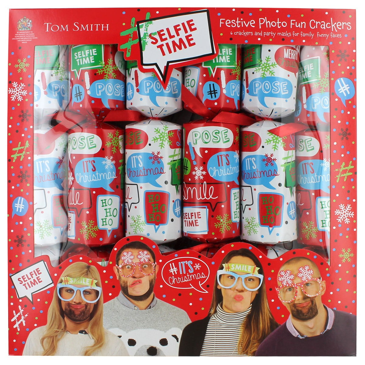 Tom Smith Festive Photo Fun Christmas Crackers