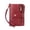 C, variant on YEESHU Womens Wallet Small Leather RFID Blocking Tri Fold Large Capacity Compact Card Holder with Zipper Pocket ID Window