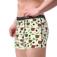 thumbnail image 2 of Pofeuu Cute Bear Print Men’s Boxer Briefs, Moisture-Wicking Underwear, Regular,Trunk-XX-Large, 2 of 5