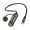 50cm, variant on Waterproof RJ45 Coupler Connectors, Highly Speed Data Transfer CAT6 Ethernet Cable Extender Dustproof RJ45 Coupler