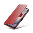 thumbnail image 4 of Flip Wallet Case for Samsung Galaxy S26 Ultra, Full Body Protection Business TPU & PU Leather Credit Card & Cash Slot Kickstand Shock-Absorbent Magnetic Clasp Phone Cover, Red, 4 of 9