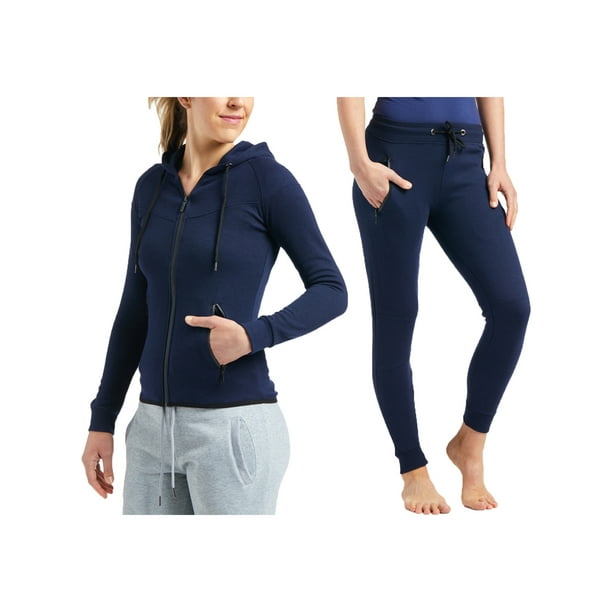GBH - GBH Juniors Slim-Fit Tech Fleece Hoodie & Jogger 2-Piece Set - Walmart.com - Walmart.com