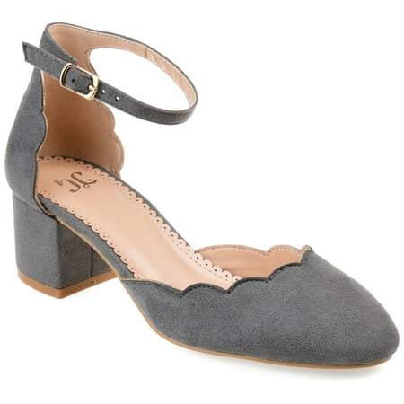scalloped pumps