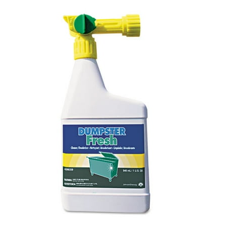 Johnsondiversey Air - Johnson Diversey DRK4266359 Suma Dumpster Fresh, Floral, 32oz Spray Bottle, 4/carton