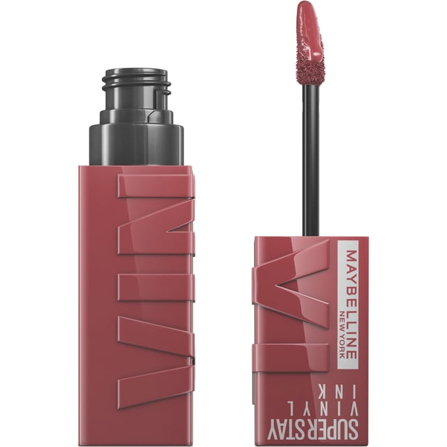 Maybelline New York Super Stay Vinyl Ink Longwear No-Budge Liquid Lipcolor, Highly Pigmented Color and Instant Shine, punchy ,4.2 ml