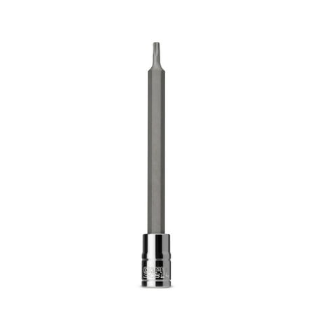 UPC: 0886352305945 | Capri Tools Long T10 Star Bit Socket 1/4-Inch Drive