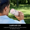 thumbnail image 4 of Ninja Sip Perfect 16oz Stainless Steel Travel Mug, Leak Proof Lid, Dishwasher Safe, Rose Quartz, 4 of 7