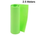 thumbnail image 2 of 90mm Flat Width 2.5M Length Heat Shrink Tube Green for 18650 Battery Pack, 2 of 4
