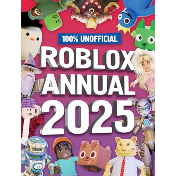 Pre-Owned 100% Unofficial Roblox Annual 2025, (Hardcover)
