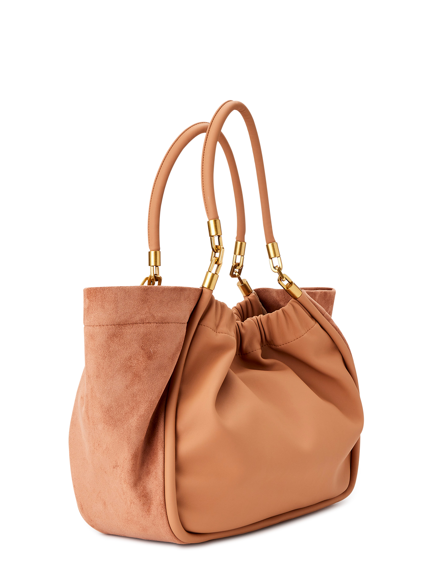 Sacca Vea Suede Tote Bag