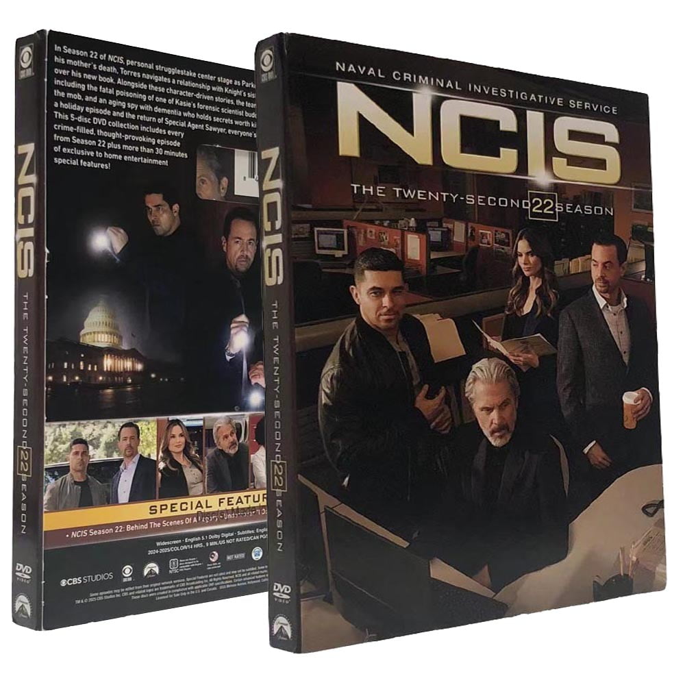 NCIS Naval Criminal Investigative Service Season 22 (5-Disc DVD