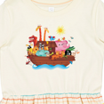 thumbnail image 4 of Inktastic Animal Ark Bible Story Christian Girls Toddler Dress, 4 of 5