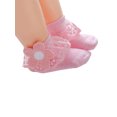 thumbnail image 1 of xiaxaixu Baby Girls Ruffle Socks Eyelet Frilly Lace Ankle Socks, 1 of 5