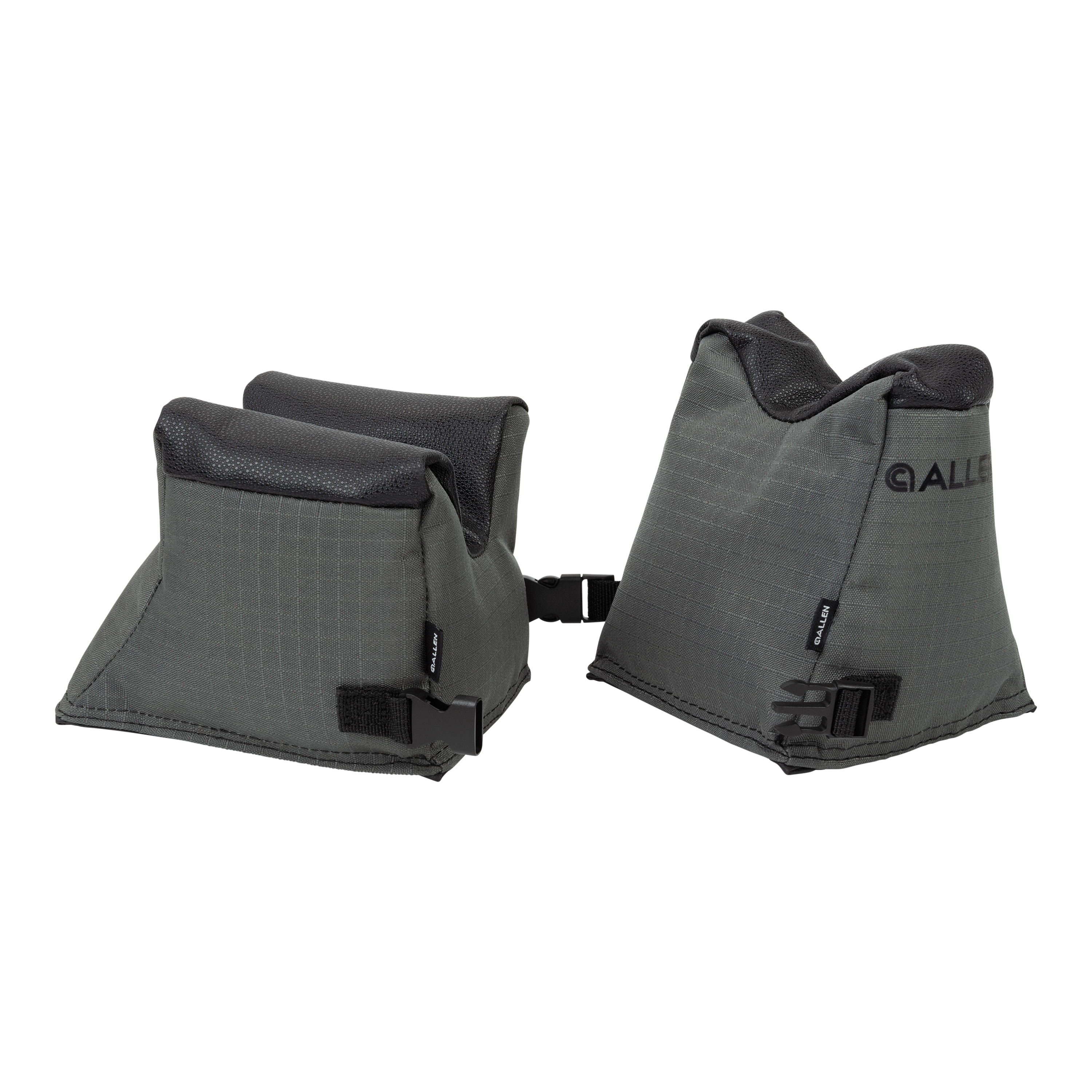 Allen Company Front and Back Large Filled Rifle Shooting Rests, Gray, Polyester, Model 18312A