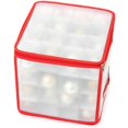 thumbnail image 4 of Christmas Ornament Storage Box for 64 Balls - Transparent Plastic with Dividers, Compatible with Tree Decorations, 4 of 4