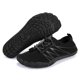 thumbnail image 2 of [Modificación Del Modelo Personalizado 1101662] Zapatos Rastreo Ríos Al Aire Libre Zapatos Antideslizantes Secado Rápido Zapatos Playa para Hombres Y Mujeres (Negro 37), 2 of 8