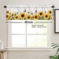 thumbnail image 3 of AshasdS Sunflower Polyester Window Valance Curtain for Home Kitchen Living Room Bedroom Bathroom Decor 54x18 inch, 3 of 5