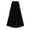 Black, variant on Dianli A Line Skirt Midi Skirts Women's Pleated A Line Long Skirt Elastic Waist Solid Color Pull On Oversized Pleated Design Breathable Casual Work To Weekend Skirt