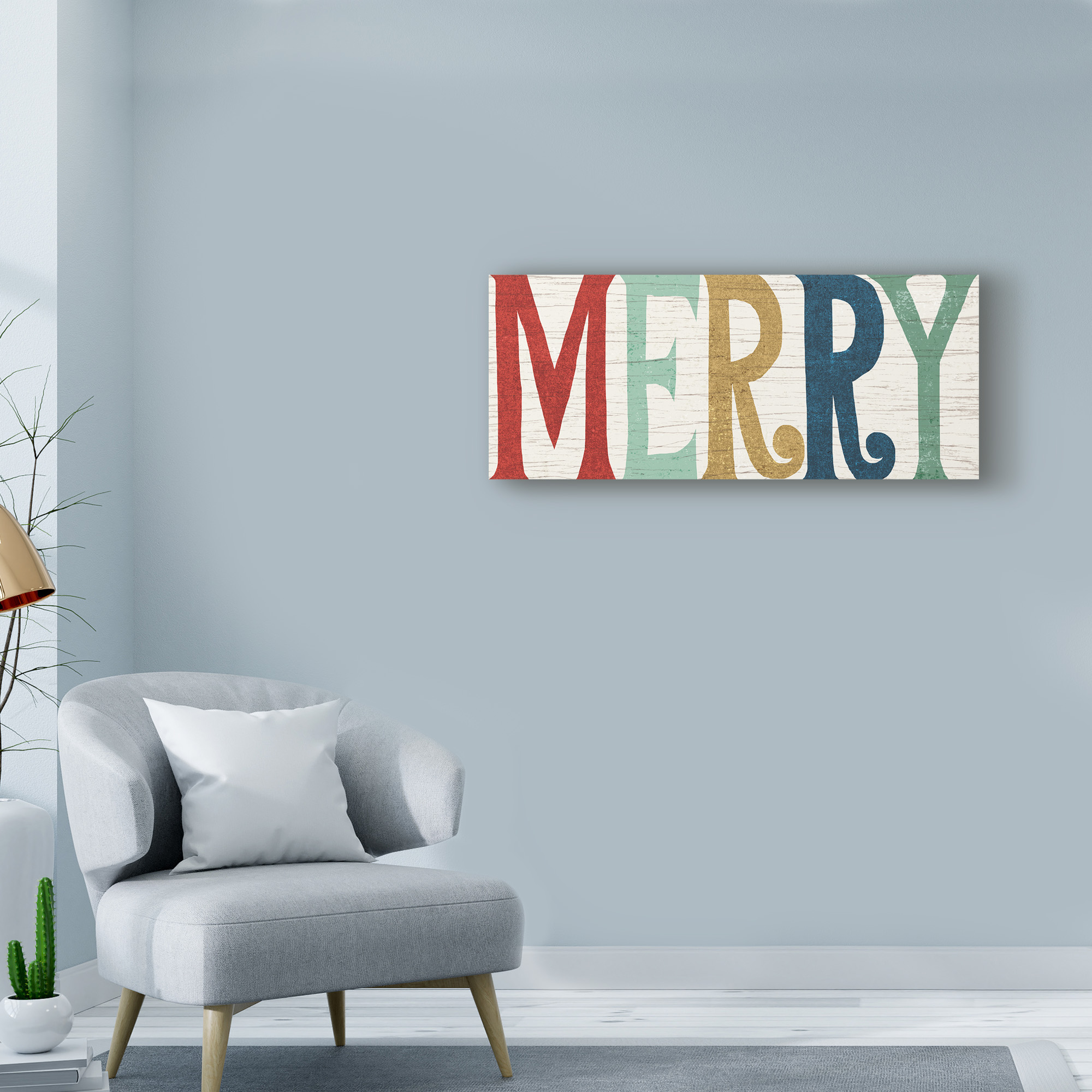 Trademark Fine Art 'Holiday on Wheels VIII' Canvas Art by Michael Mullan