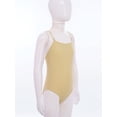 thumbnail image 5 of Haitryli Kids Girls Team Basic Ballet Dance Leotard Activewear Gymnastics Workout Outfits Dance Outfit Nude M, 5 of 7