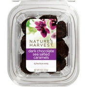 Nature's Harvest Dark Chocolate Sea Salted Caramels, 9 Oz.