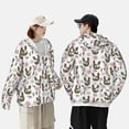 thumbnail image 4 of Fotbe Flowe Rooster Chaqueta con Protección Solar UPF 50+ para Hombre y Mujer, Camisa con Capucha y Bolsillos-XX-Large, 4 of 7