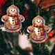 thumbnail image 4 of Xihbxyly Los Artículos Más Vendidos Adorno Navideño Muñeco de Nieve Velas Reno Campanas Colgante Acrílico Plano Colgante Navideño Espejo Retrovisor de Coche Colgante Árbol de Navidad Decoración 2 Pie, 4 of 7