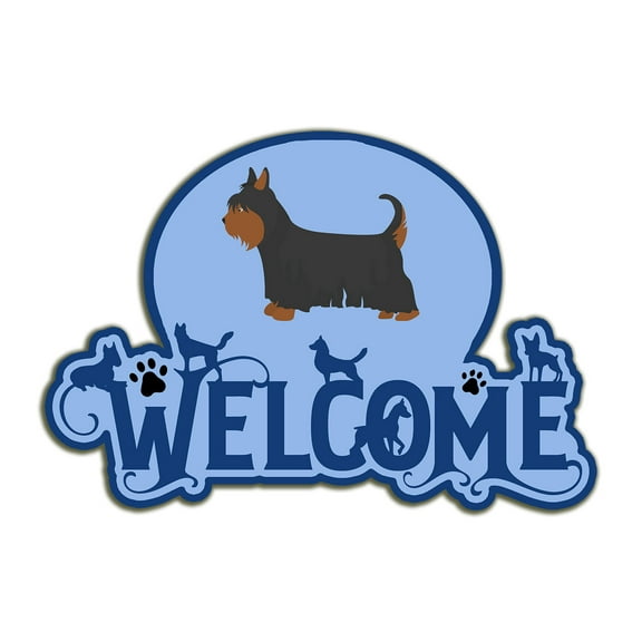 Australian Silky Terrier Welcome Door Hanger Decoration
