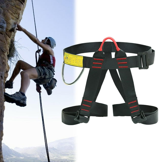 Arnés de escalada, trabajo de espeleología profesional, cintura de iones de caída, arnés de seguridad para escalada en roca, cinturón de rappel para m 2