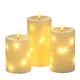 thumbnail image 1 of 3PCS Luces de velas sin llama con kit de luces de cadena torcidas Efecto de iluminación de cabezas Meterk  Lámpara colgante, 1 of 7