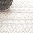 thumbnail image 6 of SAFAVIEH Audrey Blaire Geometric Area Rug, Grey/Ivory, 4' x 6', 6 of 7