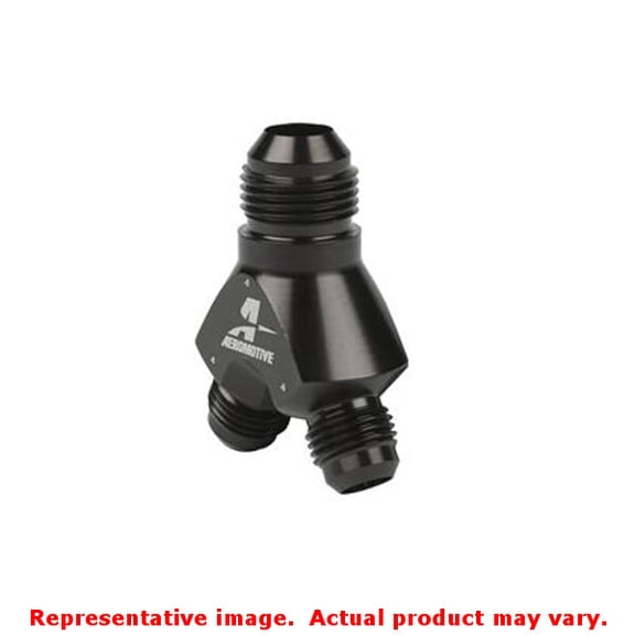 Aeromotive Y-Block 15673 AN-08 to Dual AN-06 Fits:UNIVERSAL 0 - 0 NON APPLICATI