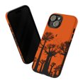 thumbnail image 2 of Orange Forest Tree Design iPhone 15 Case-iPhone 14-iPhone Case-iPhone, 2 of 3
