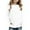 White, variant on Girls Fashion Tops Boys Blue Long Sleeve Shirt Kids Crew Neck Basic Tees Boys Fall Shirts Girls Tops Size 4-5 Years