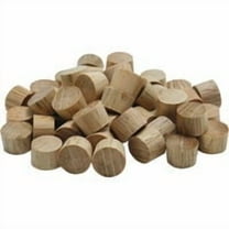 General Tools 3/8 In. Oak Flat Head Plug (50-Count) 313038